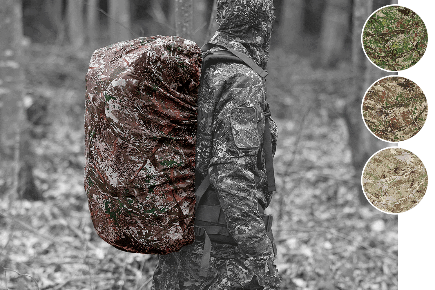 Camo backpack cover hotsell